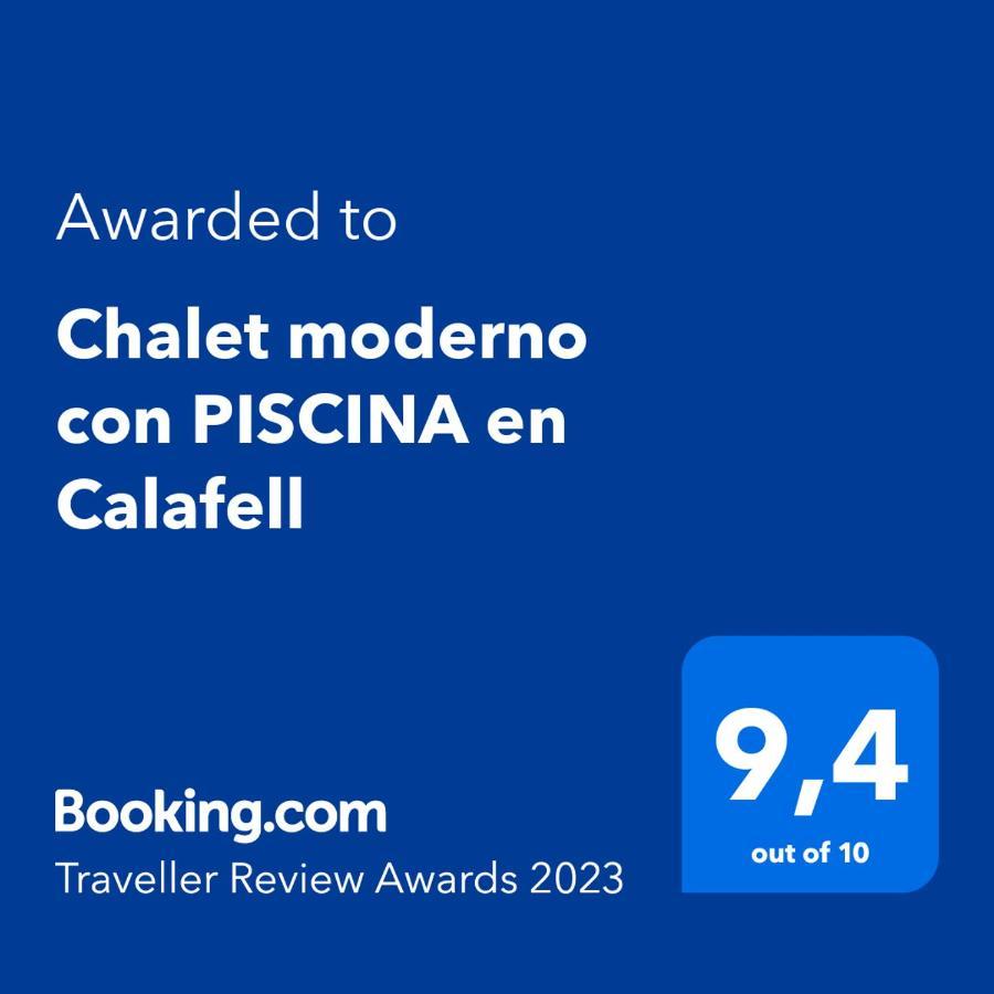 Chalet Moderno Con Piscina En Calafell Villa Dış mekan fotoğraf